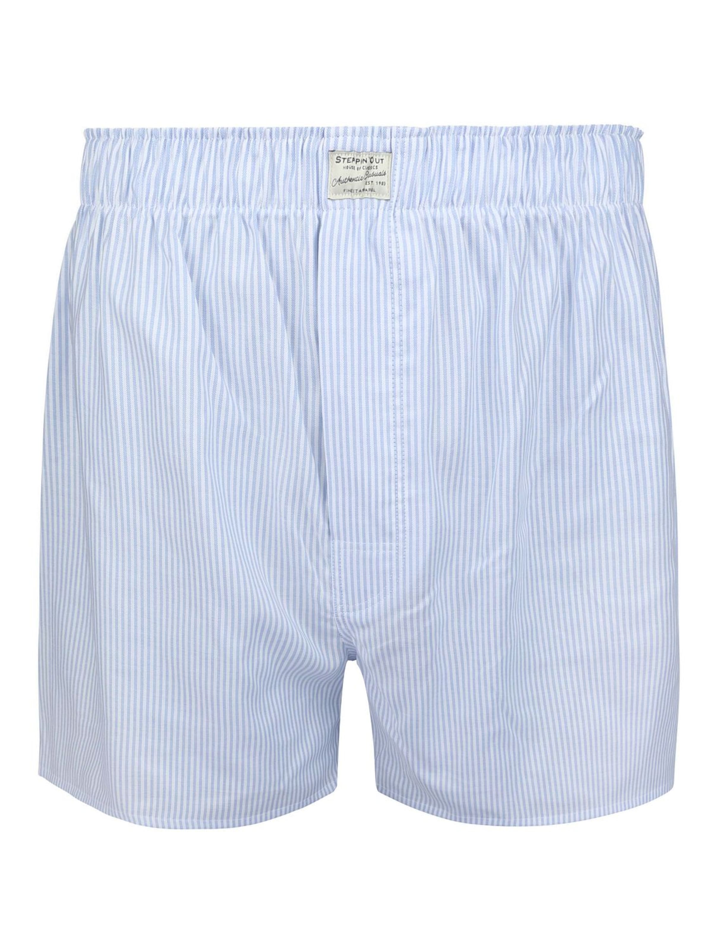 Steppin' out Boxershorts‌‌‌‌‌‌ in Blau: Vorderseite