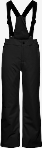 ZIENER Regular Outdoor Pants 'PABLO' in Black: front