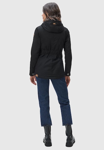 Ragwear Winter jacket 'Monade' in Black