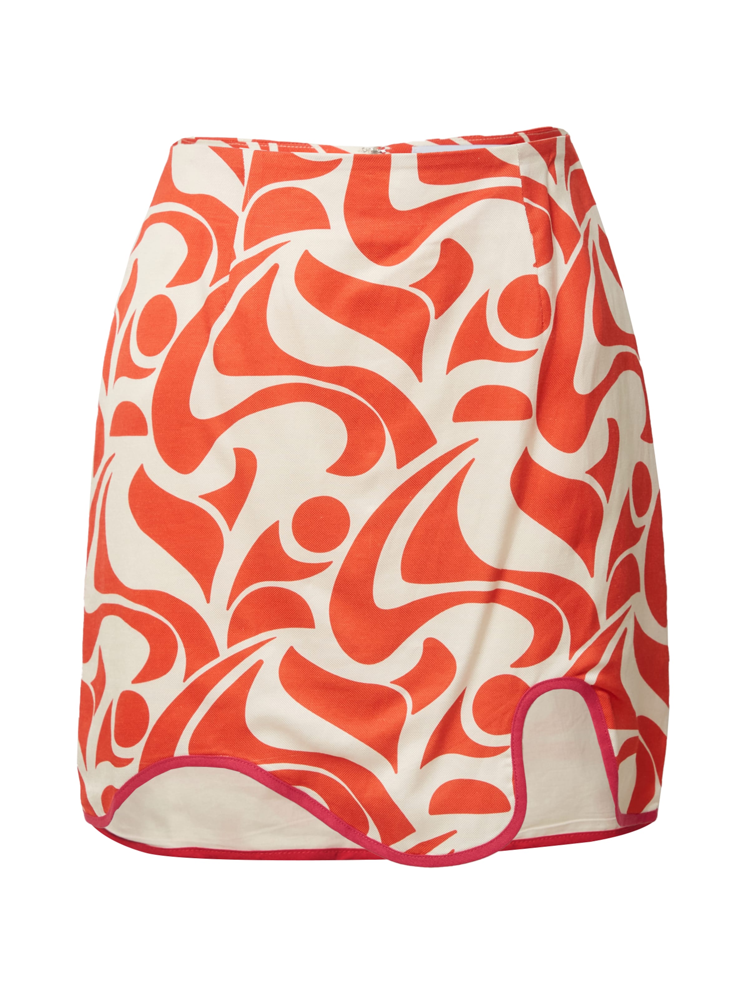 Jupe 'CARACOLITO' The Wolf Gang en rouge : devant