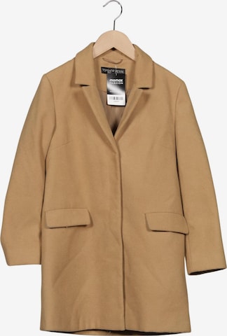 TOPSHOP Petite Mantel XS in Braun: Vorderseite