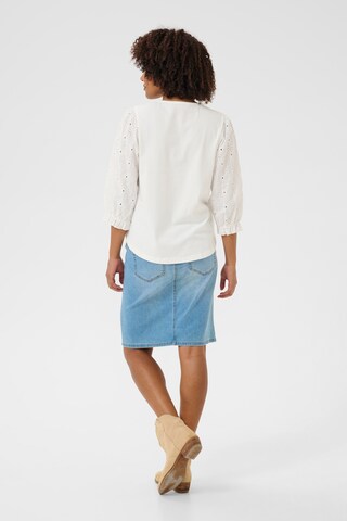 Chemisier Cream en blanc