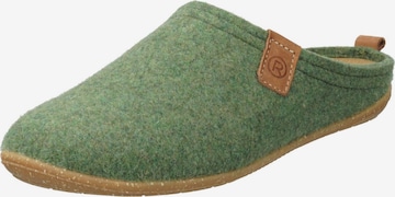 ROHDE Slippers in Green: front