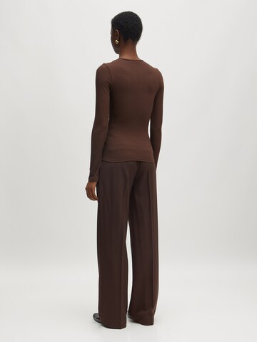 EDITED Shirt 'Felicitas' in Brown