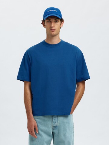 SELECTED Shirt in Blue: front