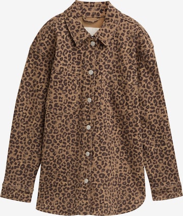 TOM TAILOR DENIM Pusero värissä ruskea: etupuoli