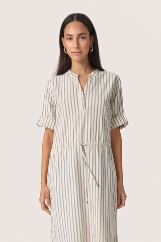 SOAKED IN LUXURY Kleid 'SLAnvitte Zaya' in Beige