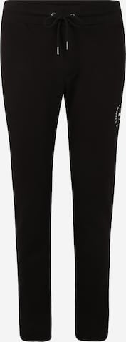 Tommy Hilfiger Big & Tall Tapered Broek in Zwart: voorkant