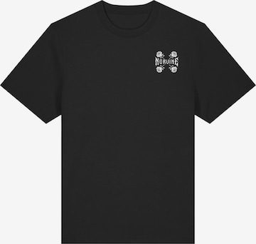 NorvineMajica 'Rosebound T-Shirt - Organic Heavy Shirt by Norvine' - crna boja: prednji dio