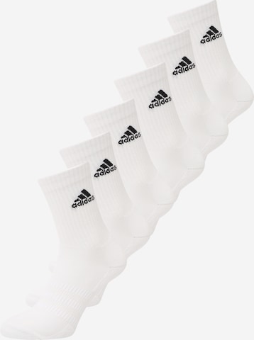 ADIDAS SPORTSWEAR Socks 'Crew ' in White: front