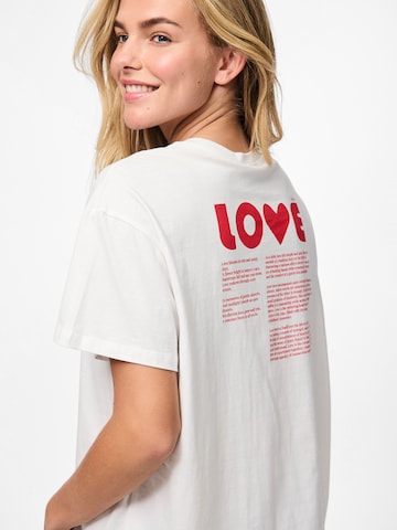 PIECES Shirt 'PCJINDLE' in White