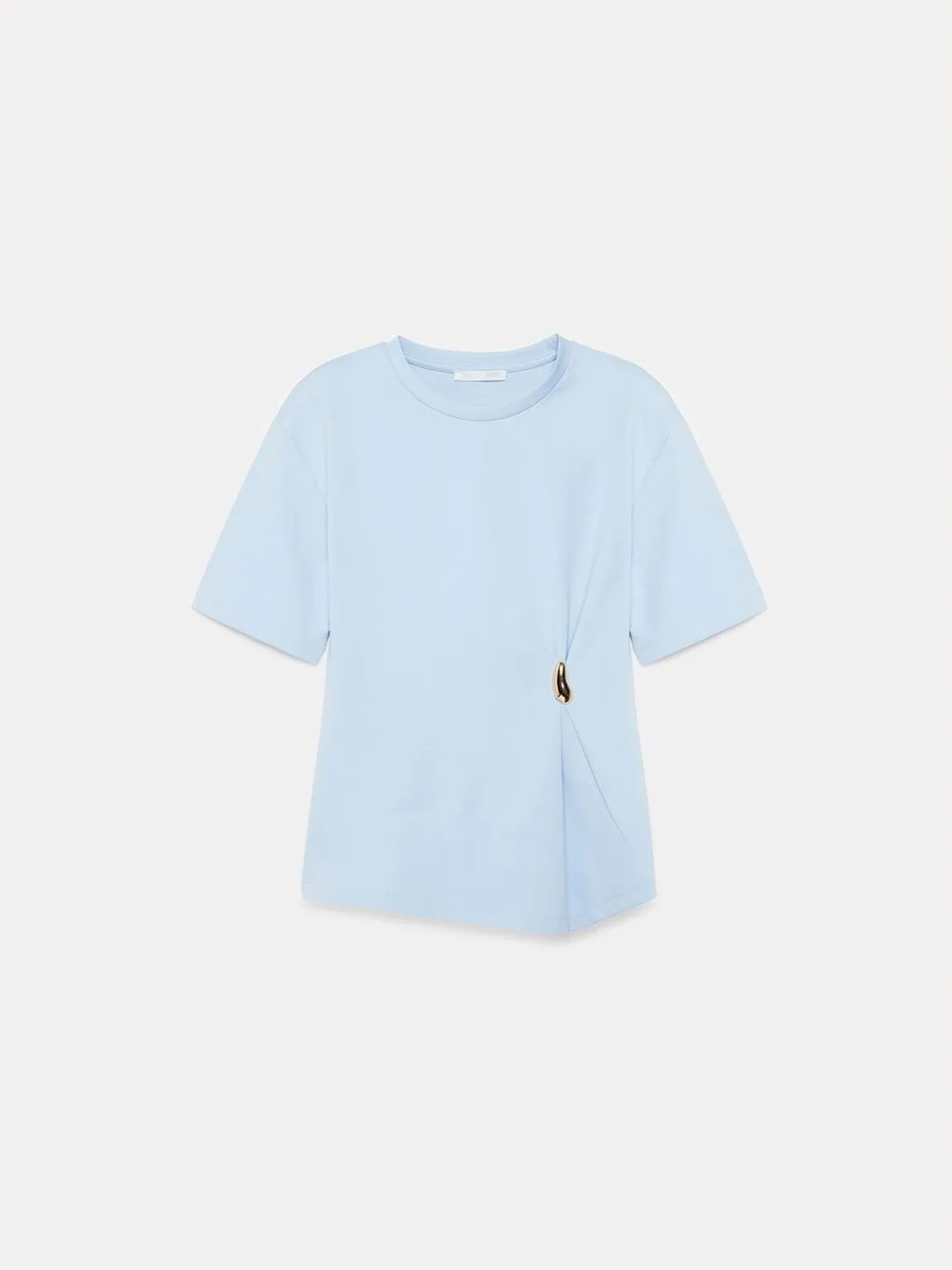 Maglietta di Dilvin in blu: frontale