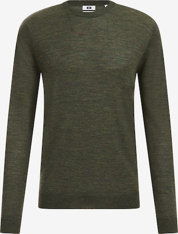 WE Fashion Pullover i grøn: forside