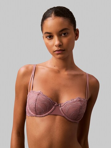 Calvin Klein Balconette Bra 'Instinct' in Pink