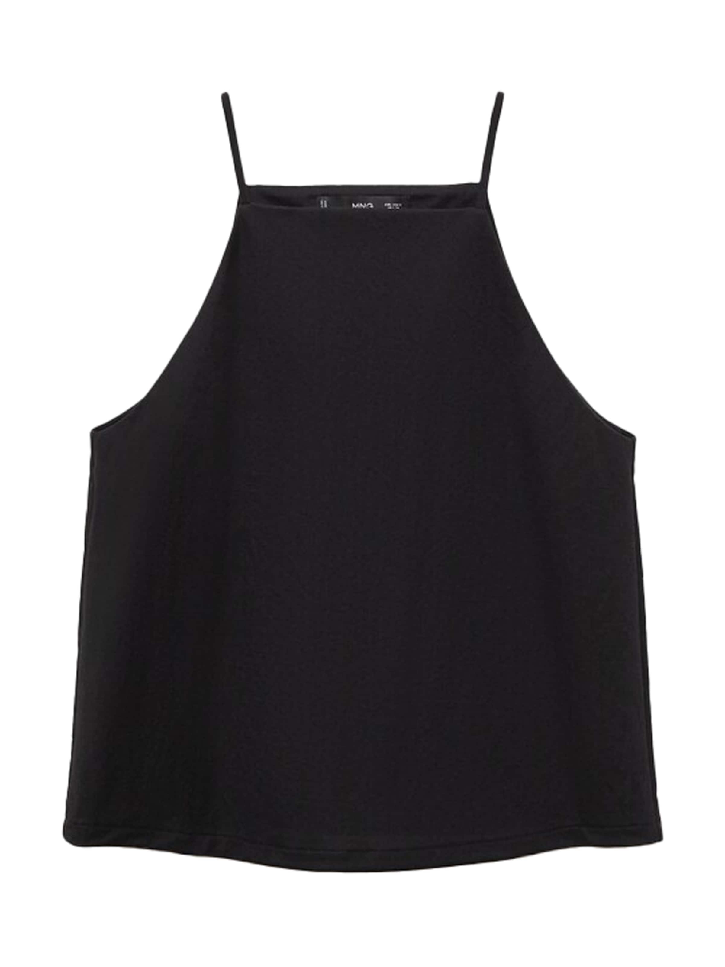 MANGO Toppi 'CATLEEN' värissä musta: etupuoli