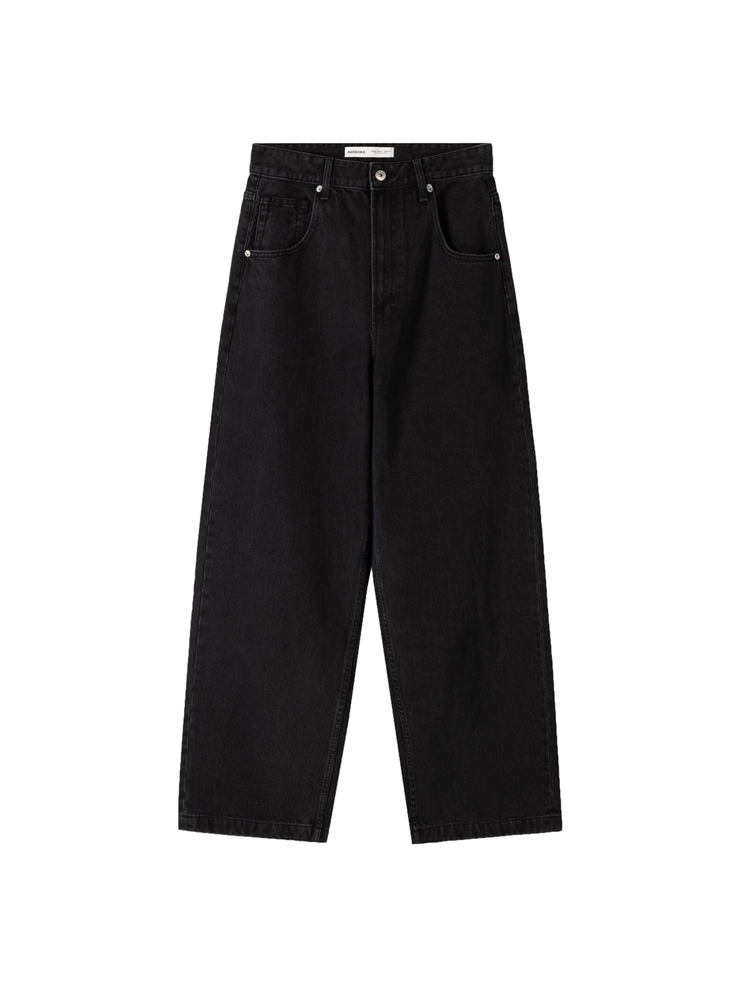 Jeans di Bershka in nero: frontale