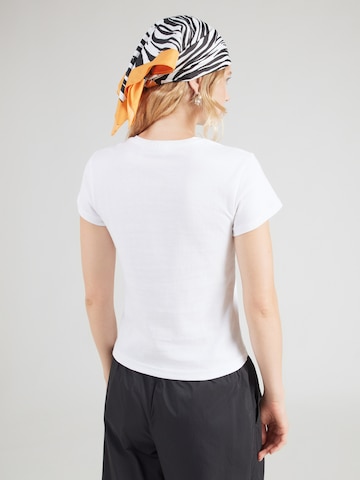 WEEKDAY T-Shirt 'Carla' in Schwarz