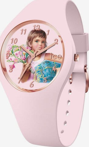 Montre à affichage analogique 'x MARTINE' Ice-Watch en rose : devant