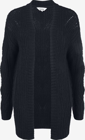 Oxmo Knit Cardigan 'Cle' in Blue: front