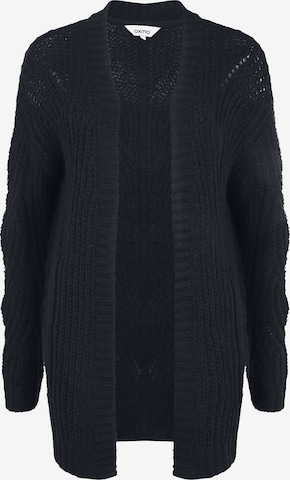 Oxmo Knit Cardigan 'Cle' in Blue: front
