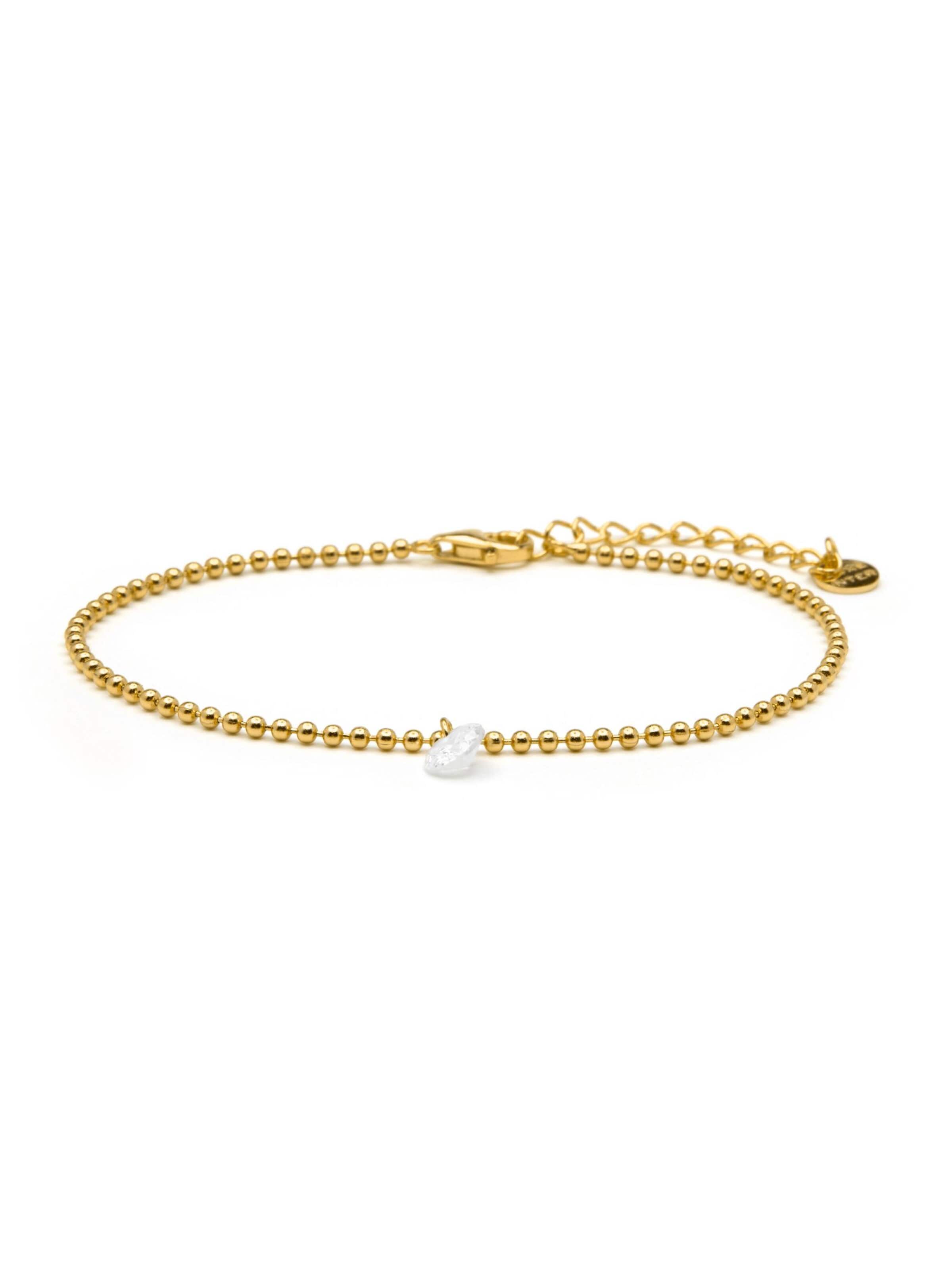 Luxenter Armband 'Webau'‌‌ in One Size in weiß, Produktansicht