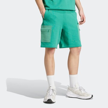 ADIDAS SPORTSWEAR Loosefit Sportsbukser 'ALL SZN' i grøn