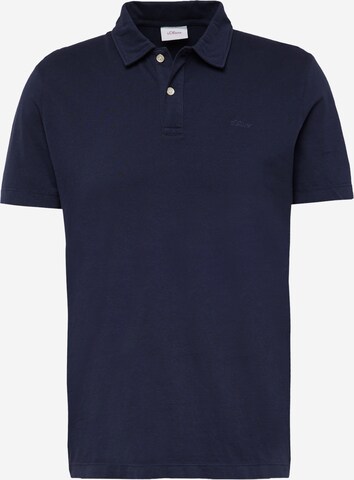 s.Oliver Shirt in Blauw: voorkant