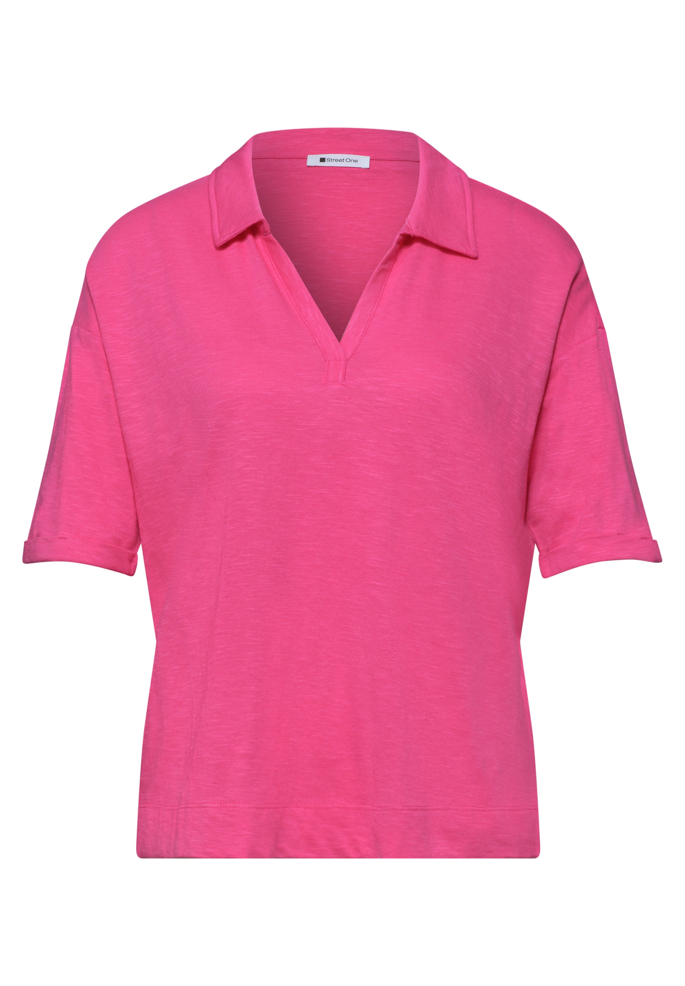 STREET ONE Shirt in Pink: front