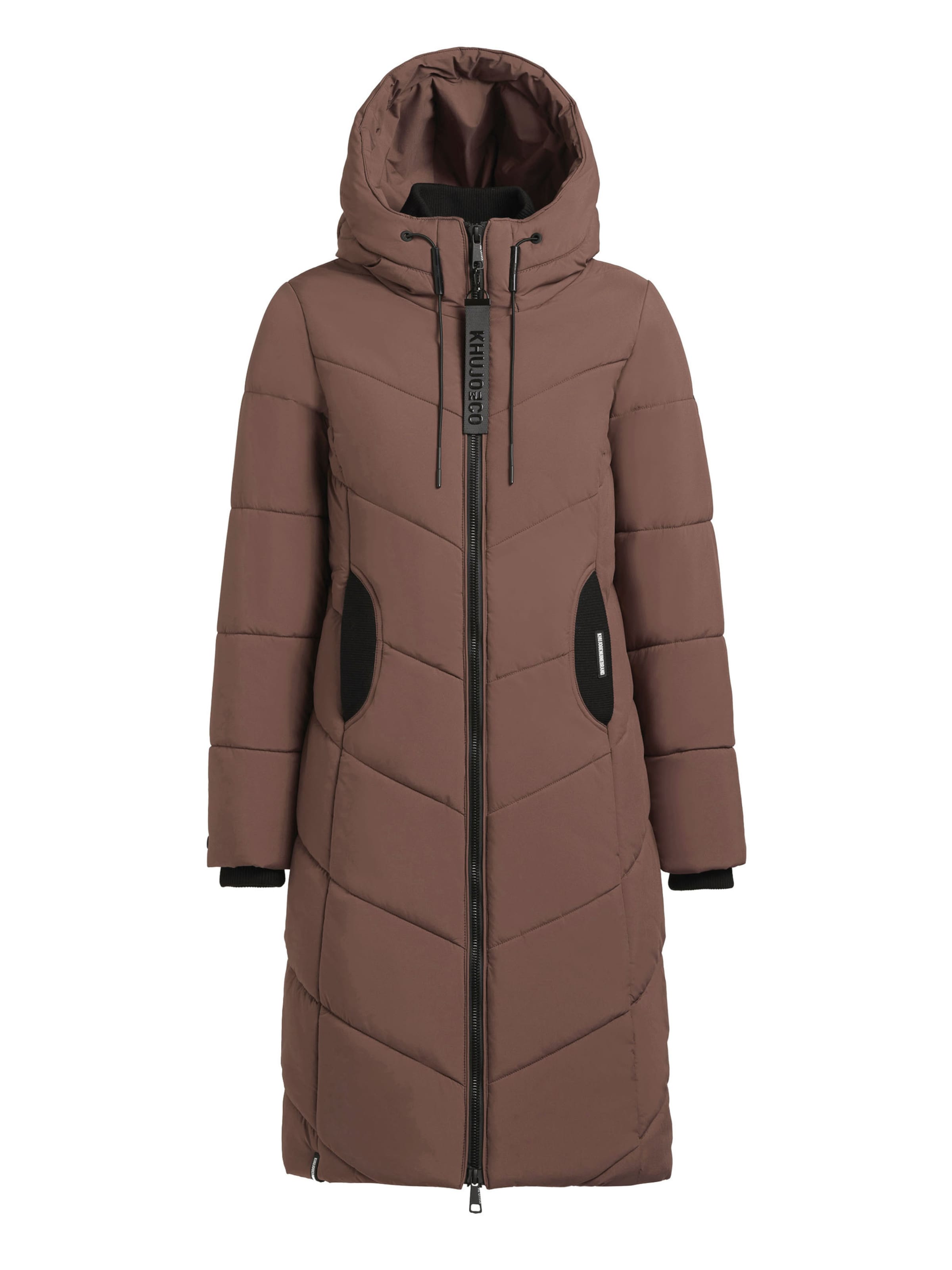 khujo Winter jacket 'Aribay5' in Brown: front