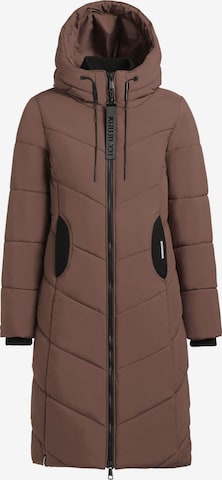 Veste d’hiver 'Aribay5' khujo en marron : devant