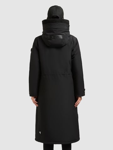 khujo Kurtka zimowa 'Agneta3' w kolorze czarny