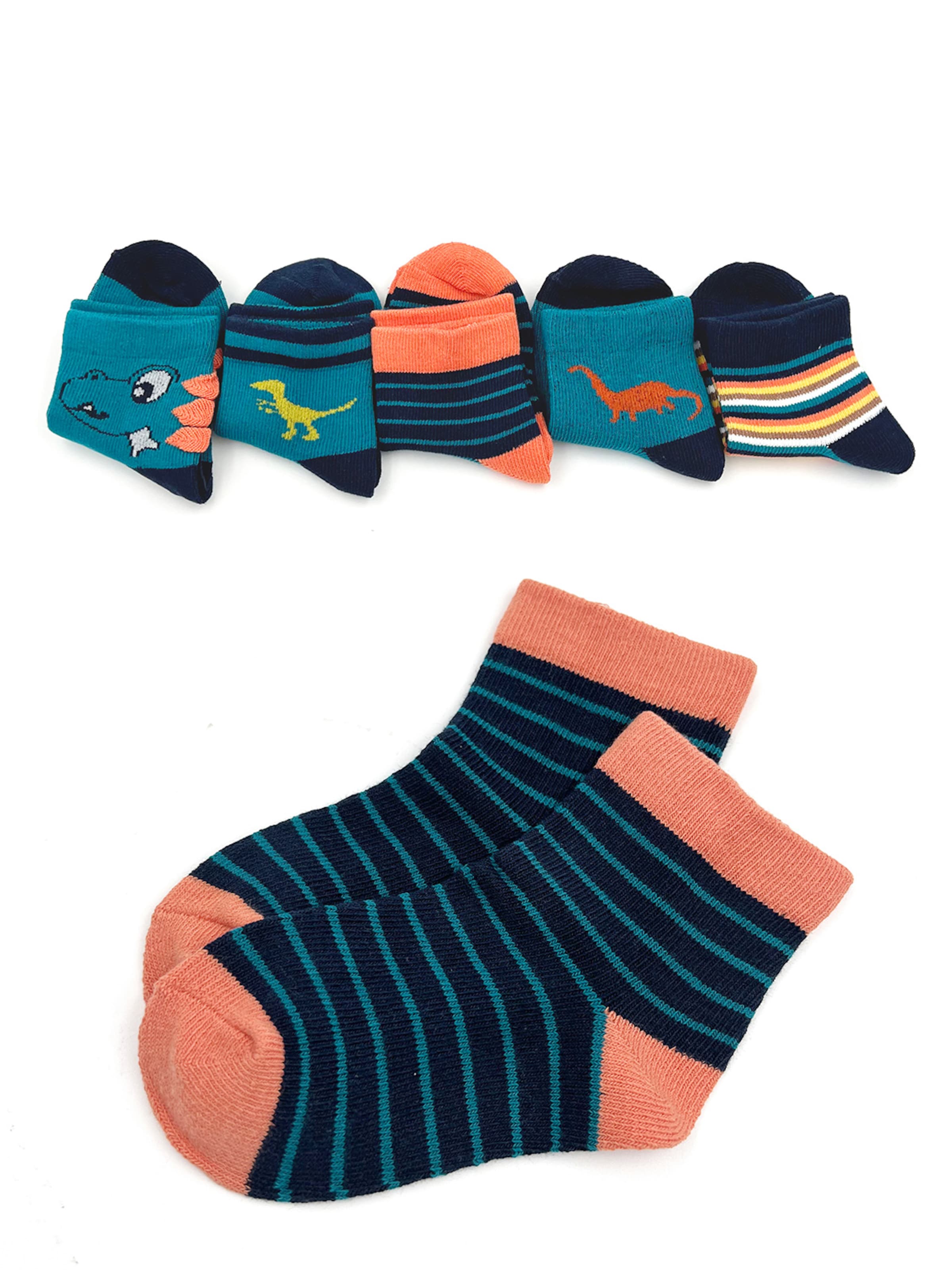 Vivi Idee Socks 'Dino' in Green