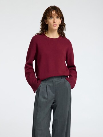SELECTED Pullover in Lila: Vorderseite