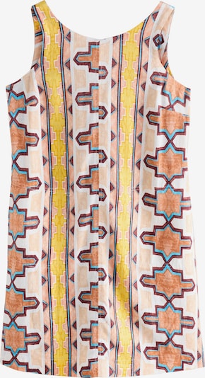 Next Mekko värissä kerma / taivaansininen / ruskea / pastellinkeltainen, Tuotenäkymä