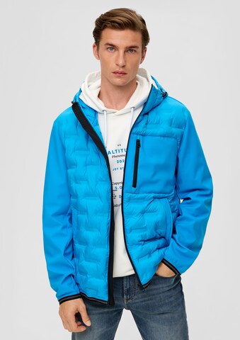 s.Oliver Jacke in Blau: predná strana