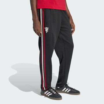 ADIDAS PERFORMANCE - regular Pantalón deportivo 'Manchester United' en negro: frente