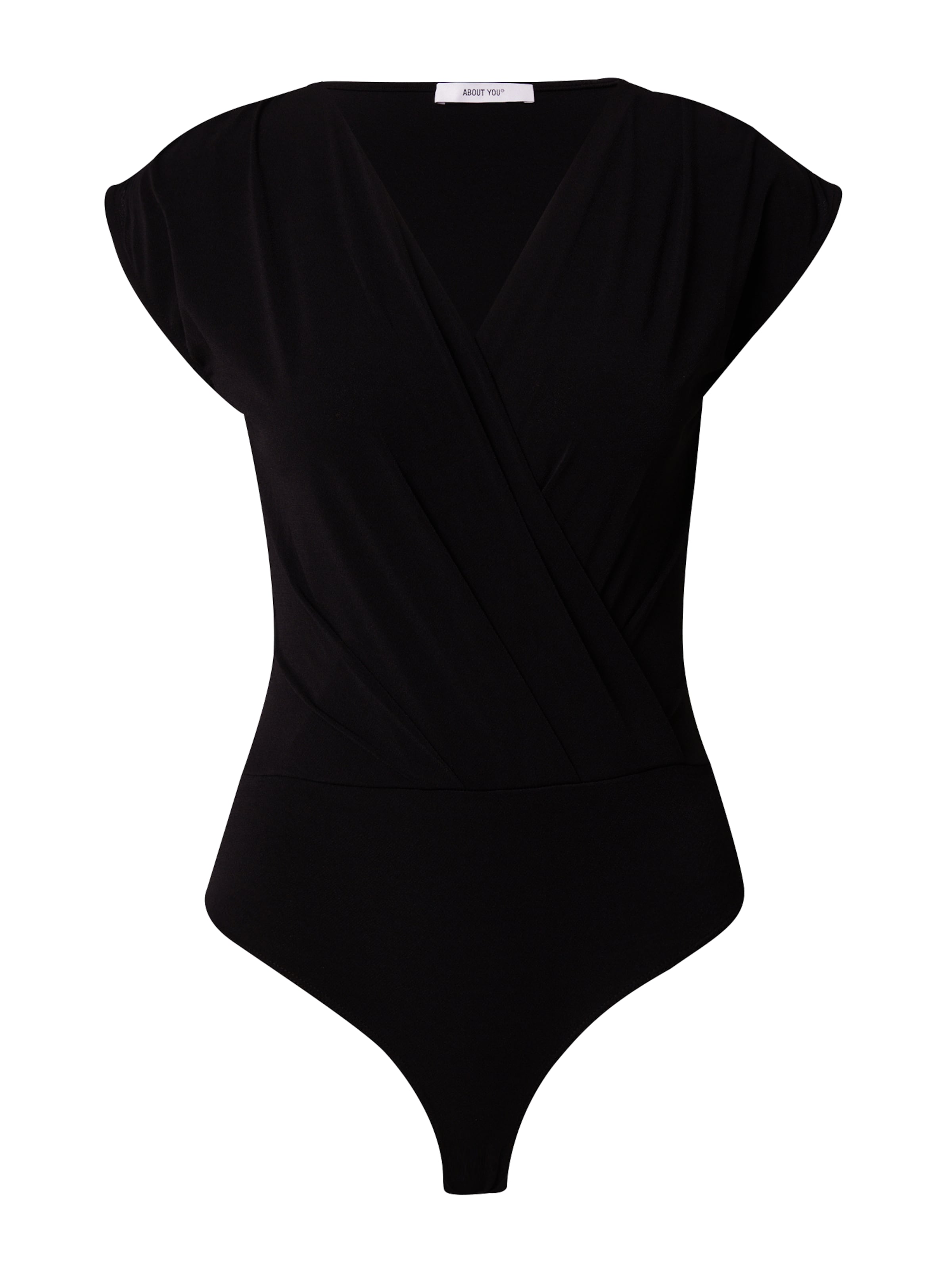 ABOUT YOU Tričkové body &#x27;Stina&#x27; – černá: přední strana