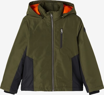 NAME IT Between-Season Jacket 'MIKAEL' in Green: front