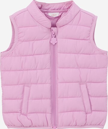 s.Oliver Vest in Pink: front