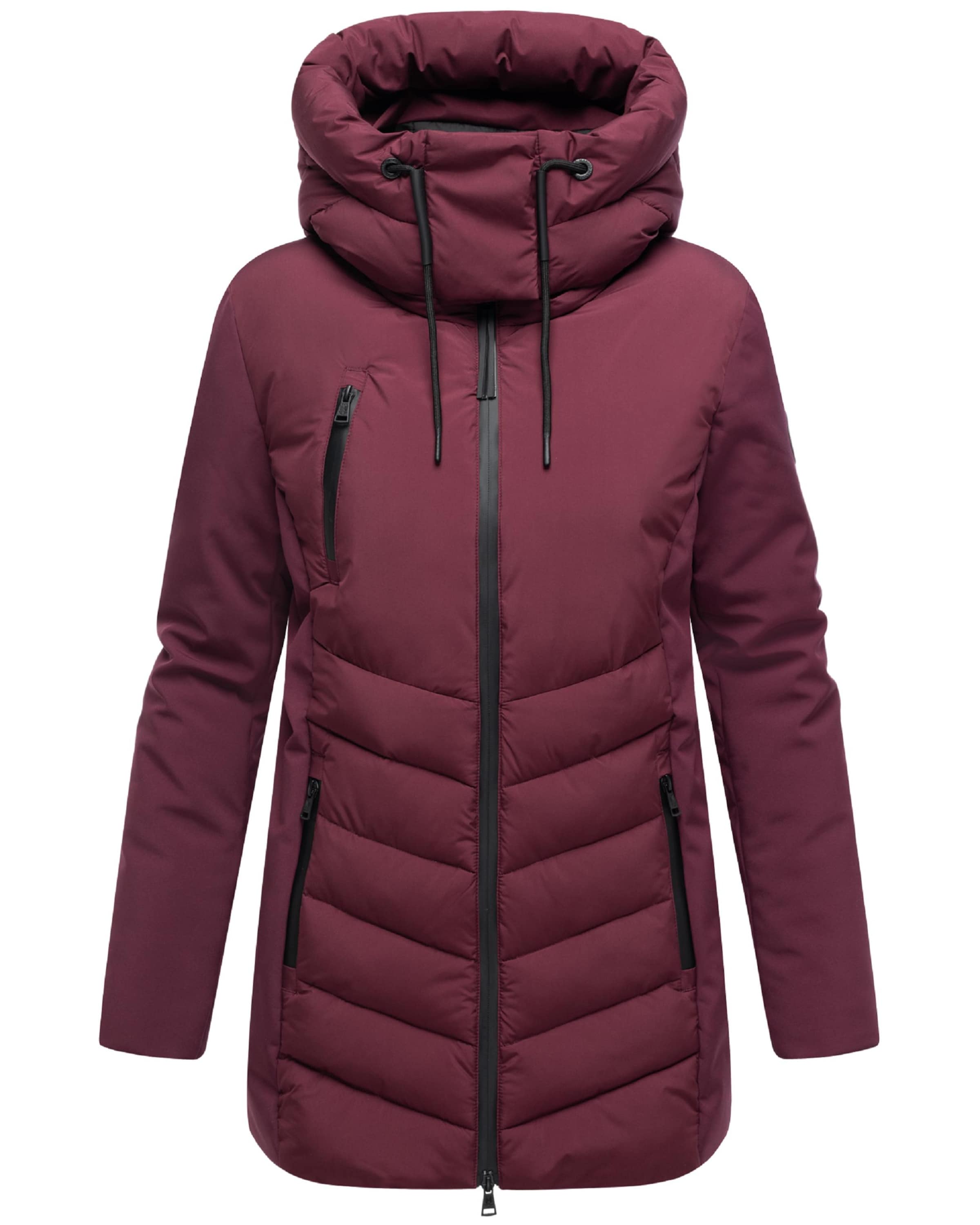 Giacca invernale 'Tivaa XVI' di MARIKOO in rosso: frontale