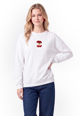 MYMO Sweatshirt in White