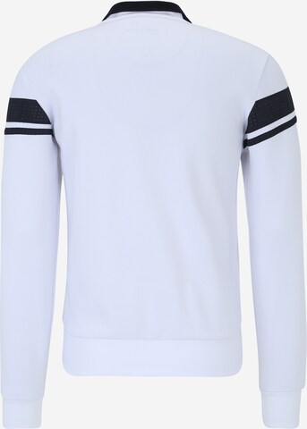 Sergio Tacchini - Sudadera con cremallera deportiva en blanco