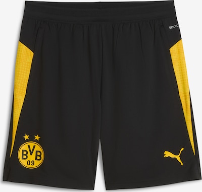 PUMA Sportske hlače 'Borussia Dortmund' u žuta / crna, Pregled proizvoda