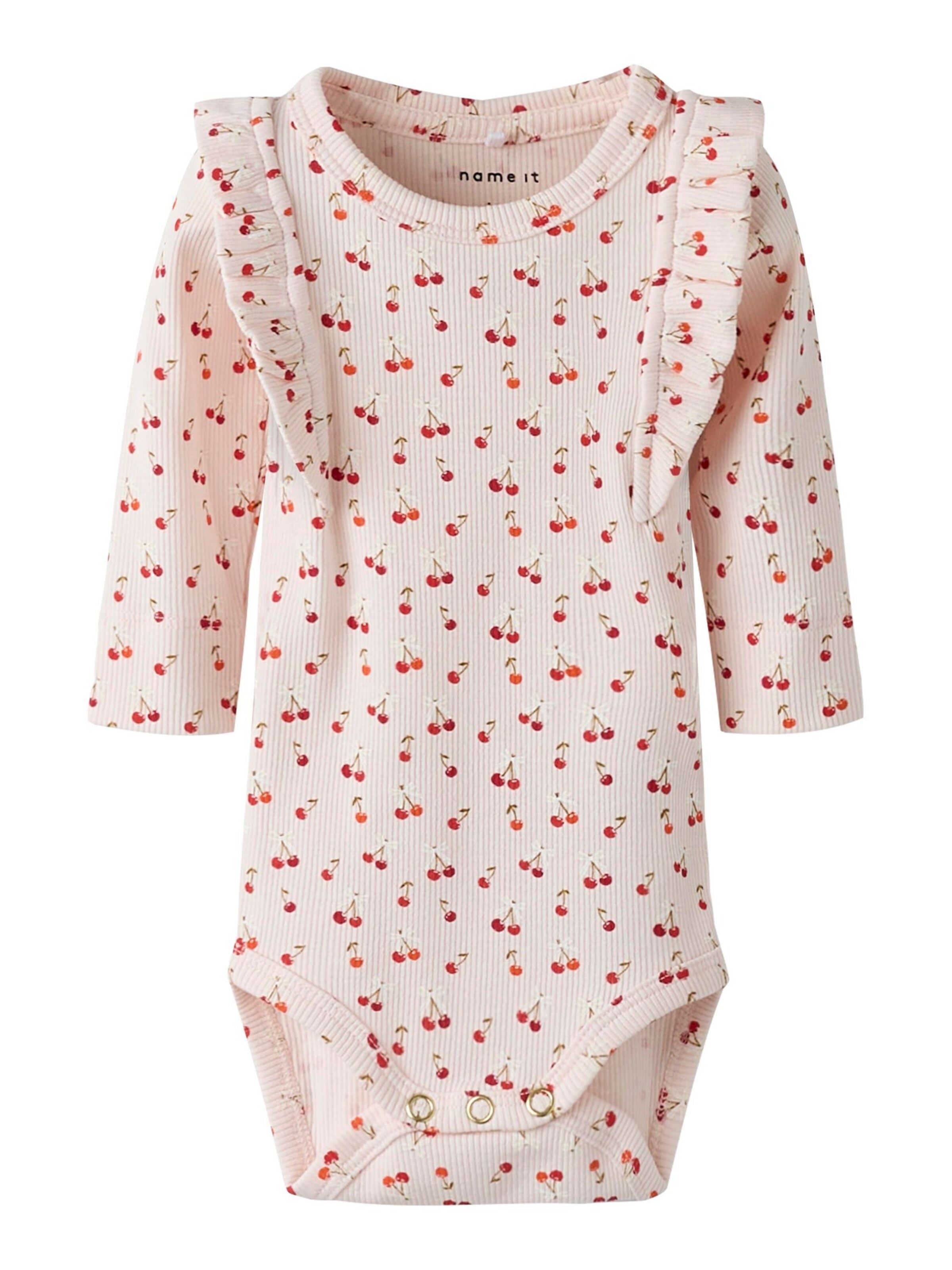 NAME IT Romper/bodysuit in Purple: front