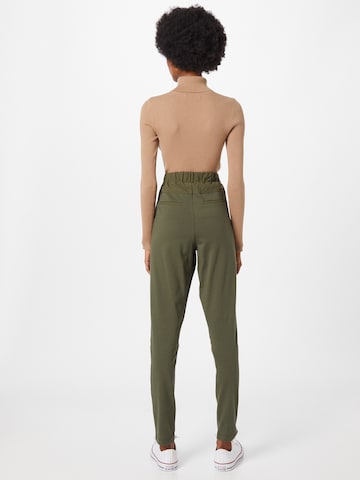 Kaffe - Skinny Calças com pregas 'Jillian' em verde