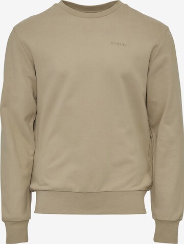 mazine Sweatshirt ' Burwood Sweater ' in Beige: front