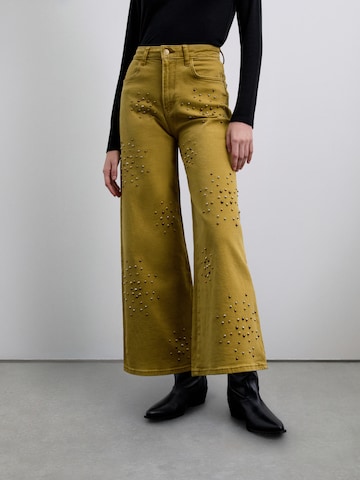 Scalpers Свободный крой Джинсы ' ' в Желтый
