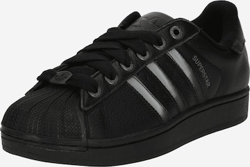 ADIDAS ORIGINALS Низкие кроссовки 'SUPERSTAR II' в Черный: спереди