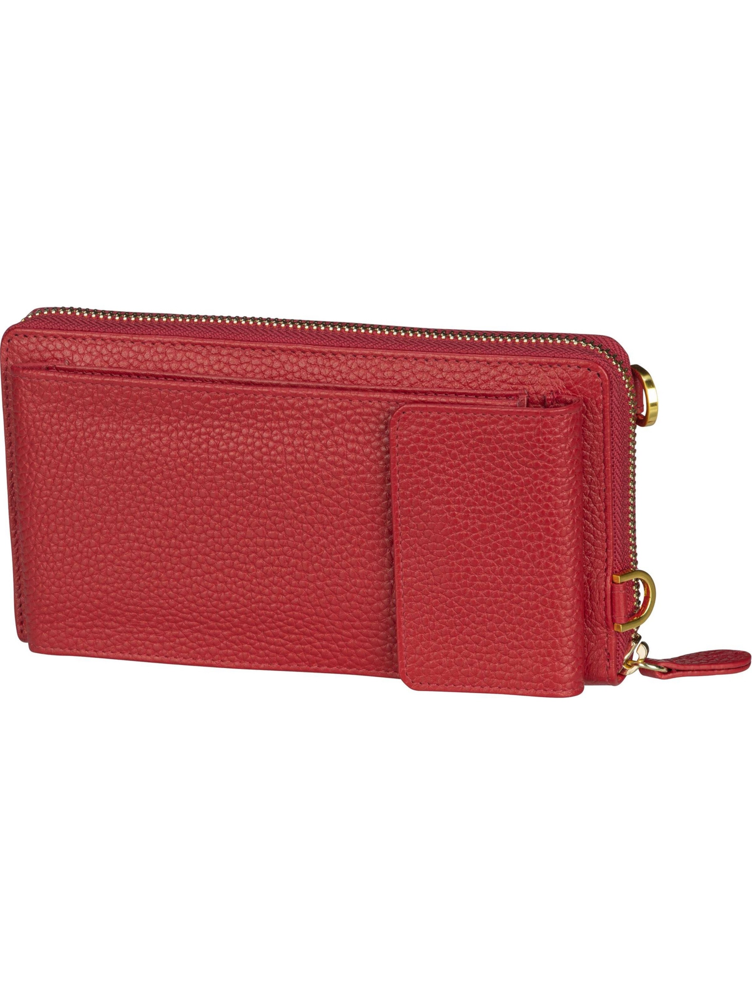 Braun Büffel Wallet 'Asti' in Red