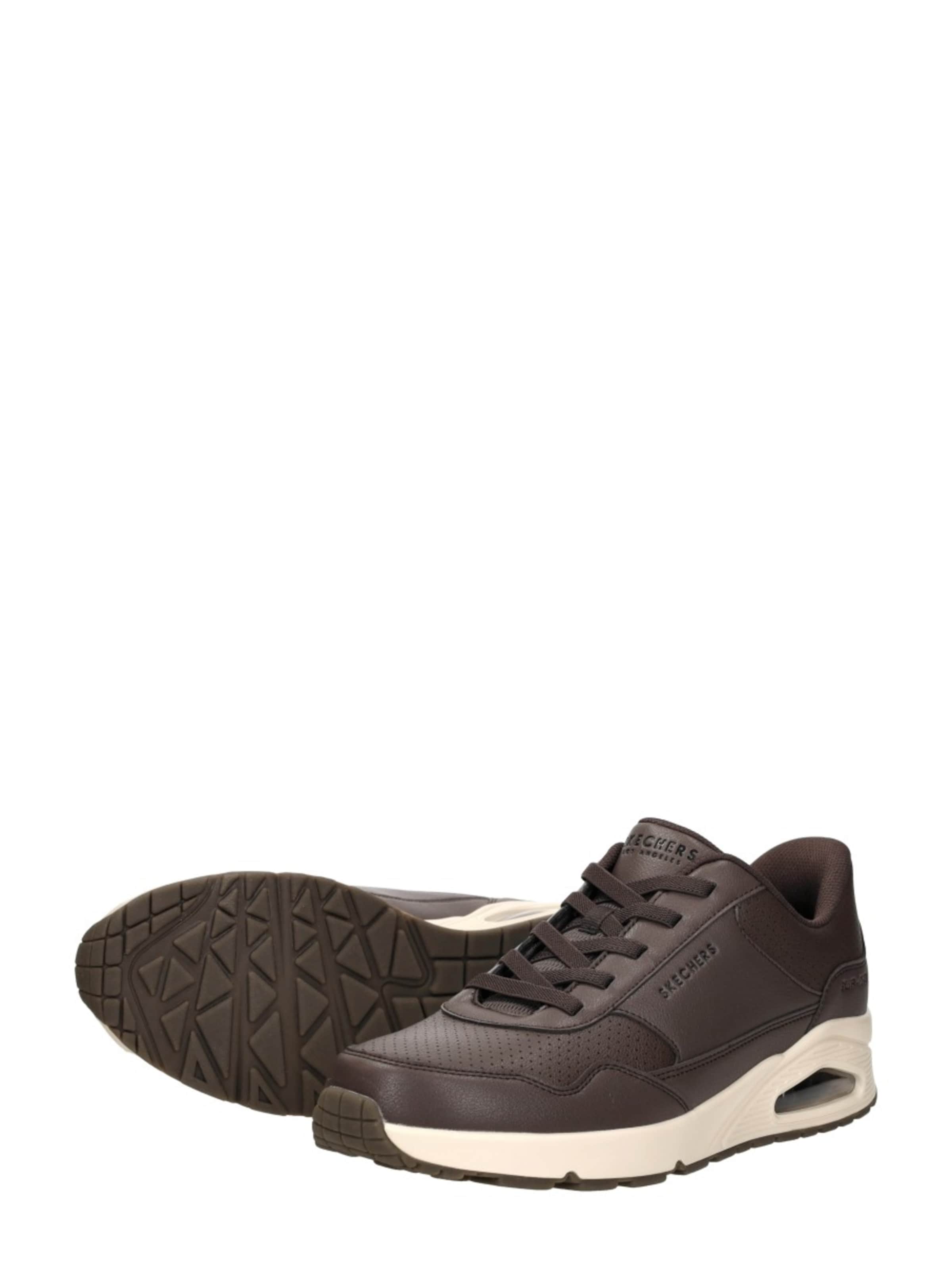 SKECHERS Sneakers laag 'Slip-Ins: Uno - Banksia Luxe' in Bruin